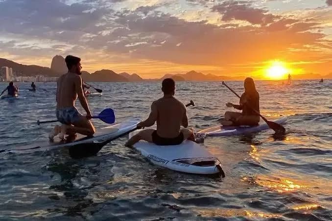 "Stand Up Paddle ao Amanhecer em Copacabana"