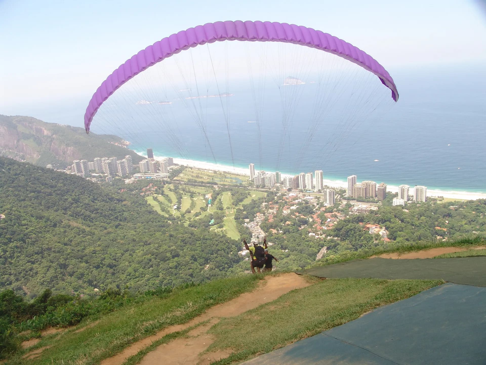 Tandem Paragliding Flight over Rio - 1