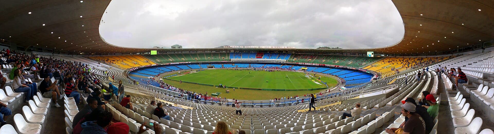 Vista panorámica del estadio Maracanã