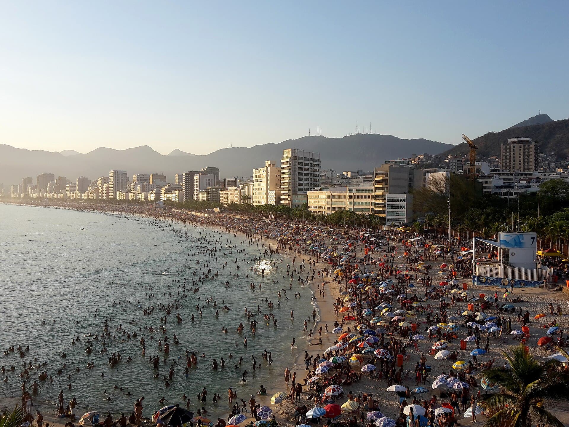 Ipanema Beach near Posto 7